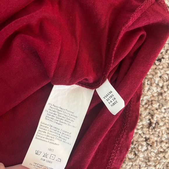 VENUS Red Blouse - Picture 4 of 4